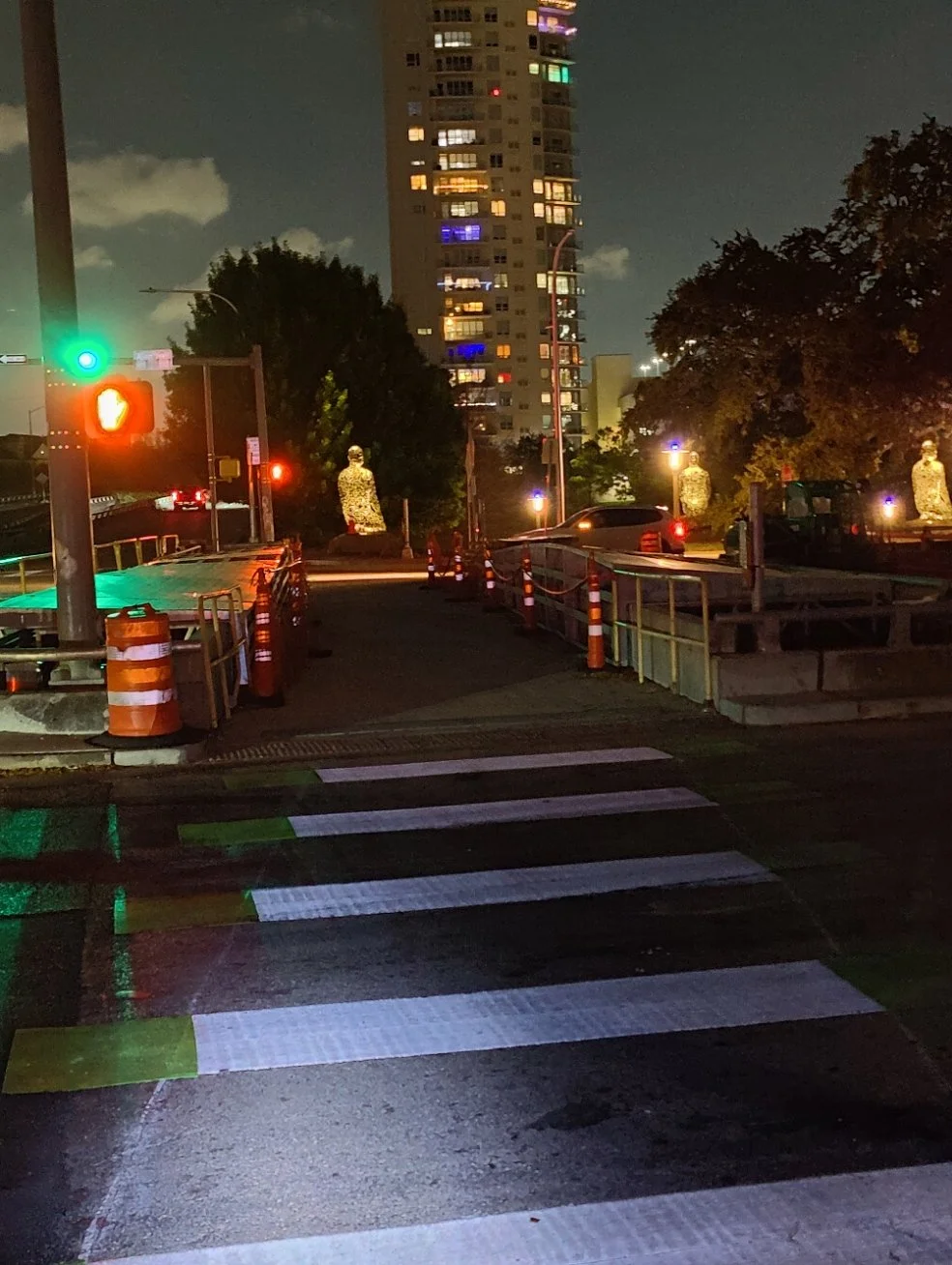 The Montrose Pedestrian Bridge