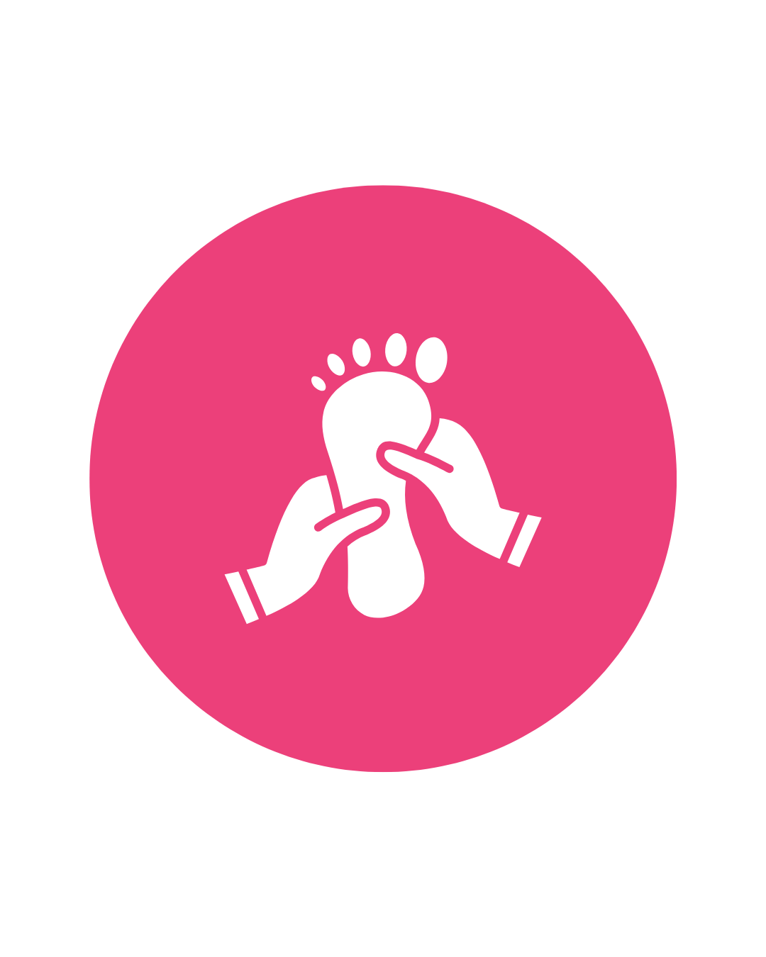 Professional reflexology massage therapy session targeting foot reflex points