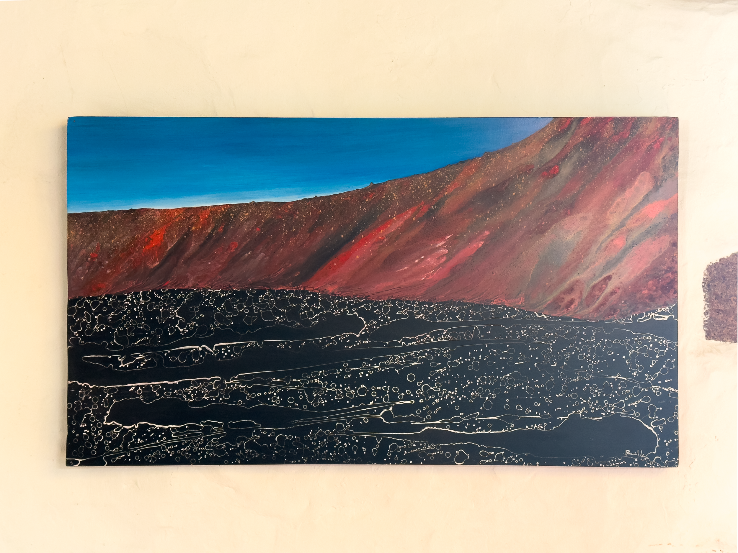 Cuadro Risco de Fámara. Bonilla