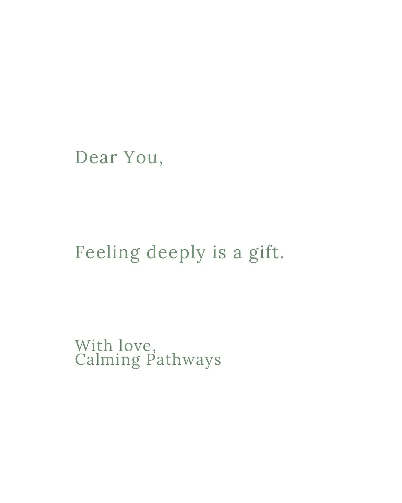 Sensitivity is a superpower. 
To feel deeply is to live deeply. 
Continue to embrace your sensitivity. It leads to noticing beauty, genuinely connecting with others, and experiencing the world at its fullest. 
Honor your depth. It is a strength an