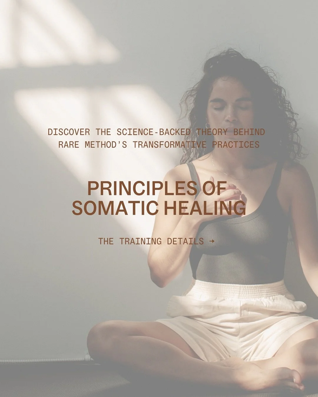 Rebuild your C A P A C I T Y

Our fourth Principles of Somatic Healing cohort is coming up quick &rarr; Feb 21-22, in CALGARY AB.

Whether nervous system health is newly hitting your algorithm or you already have a baseline understanding, our trainin
