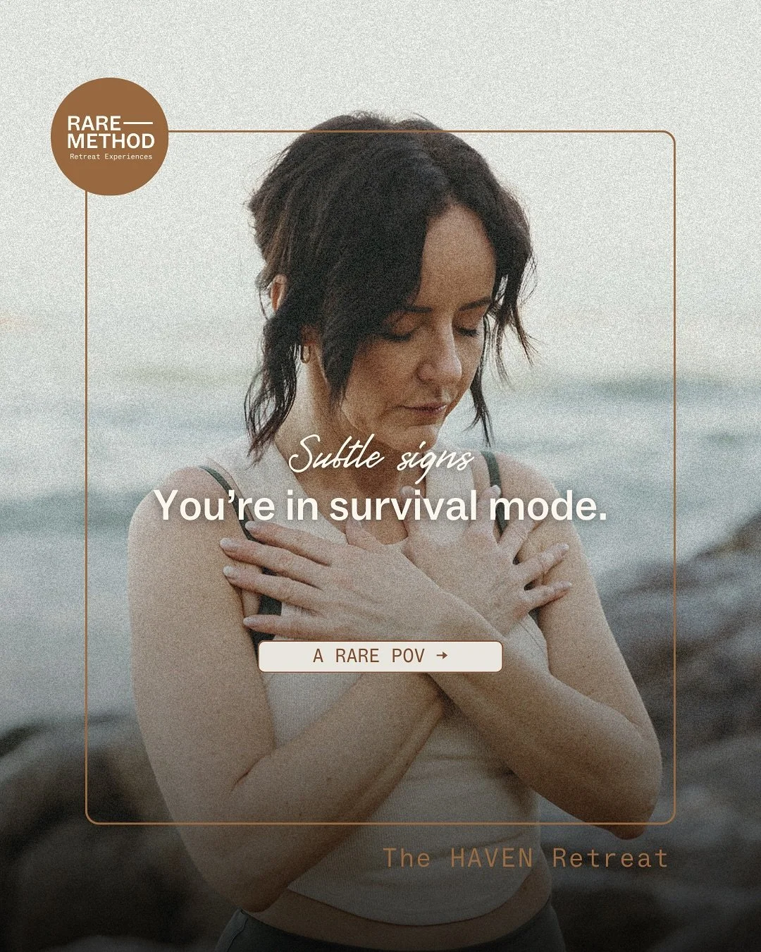 Survival mode hides in small moments.&nbsp;

Noise that feels necessary, rest that feels risky, tension that arrives too quickly.

These are signs your system is asking for support and Haven gives you what you need:

a week to shift from survival int