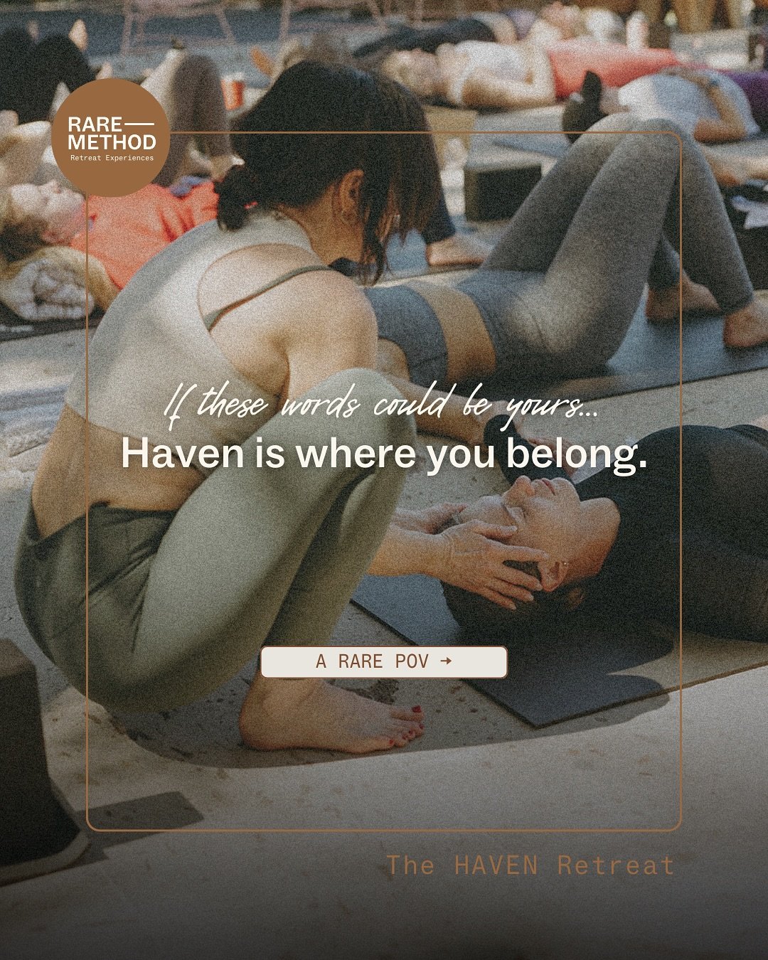 &ldquo;The experience was very transformative. It was a very safe space. I REALLY connected with a lot of the women. There&rsquo;s so much more I want to explore.&rdquo; - Connie, Haven Retreat Shifter

Haven wasn&rsquo;t built for everyone. It was b