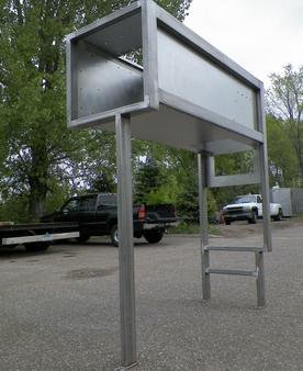 Metal Aluminum Frame Fabrication Welding