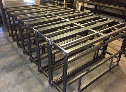Metal Steel Frame Fabrication Welding