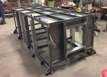 Metal Steel Frame Fabrication Welding