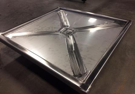 Metal Tiny House Shower Drain