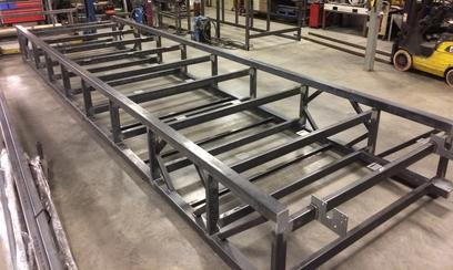 Metal Steel Frame Fabrication Welding