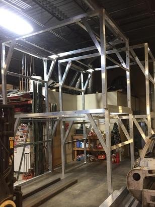 Metal Aluminum Frame Fabrication Welding