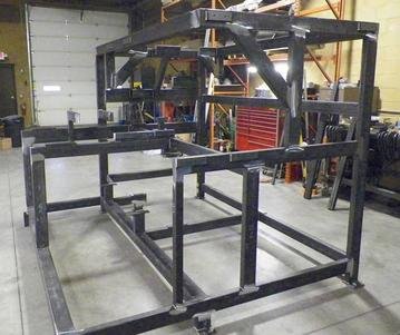 Metal Steel Frame Fabrication Welding