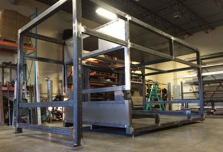 Metal Steel Frame Fabrication Welding