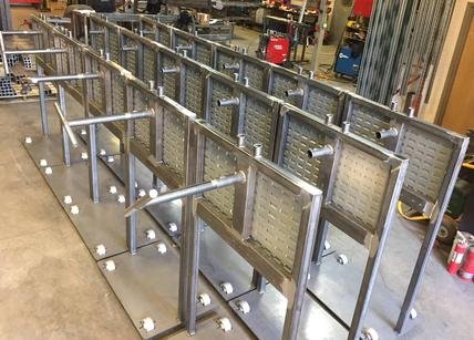Metal Aluminum Frame Fabrication Welding