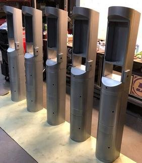 Metal Kiosk Fabrication