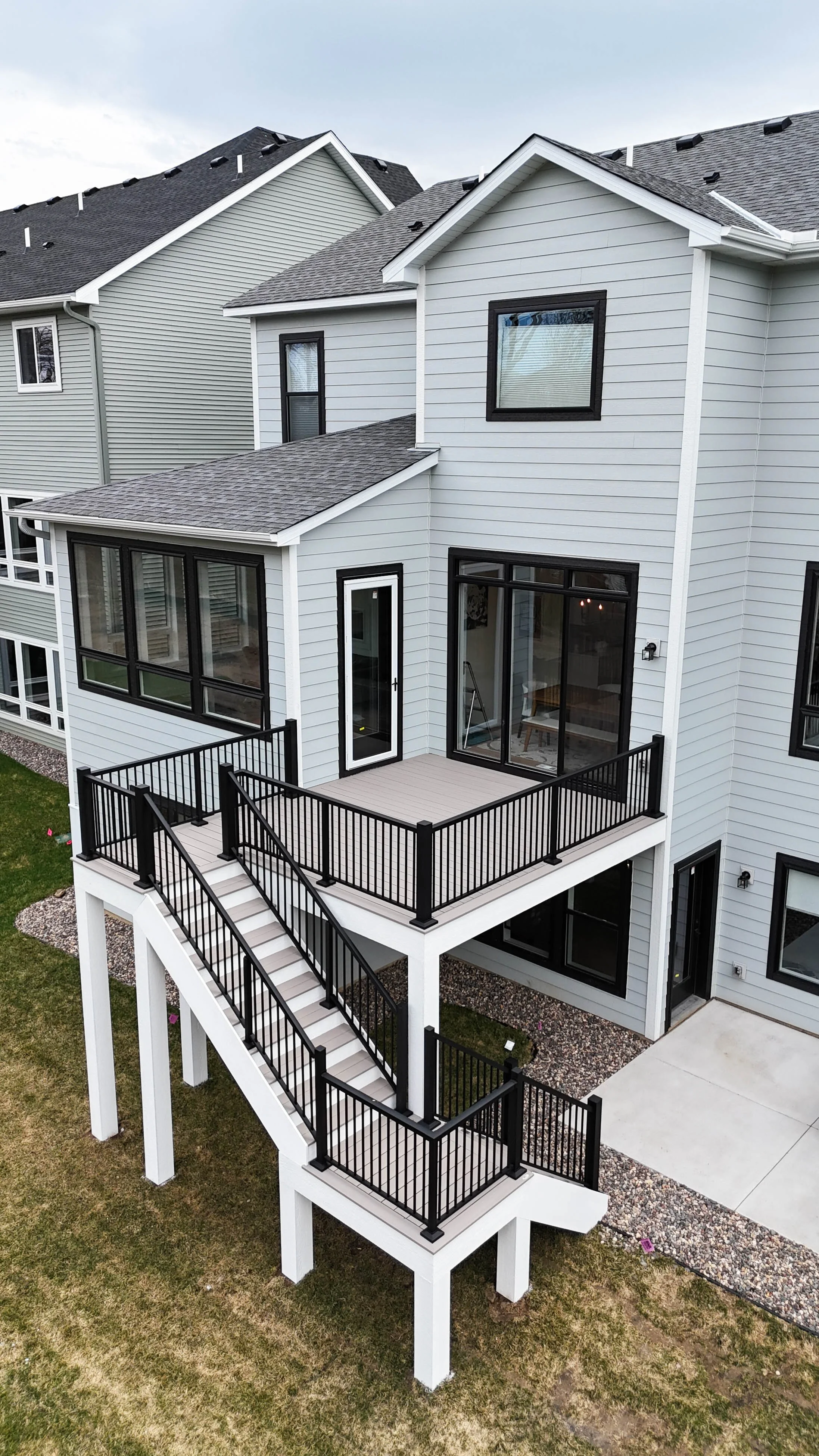 Deck Build with Landing - Northern Craft Building.jpg