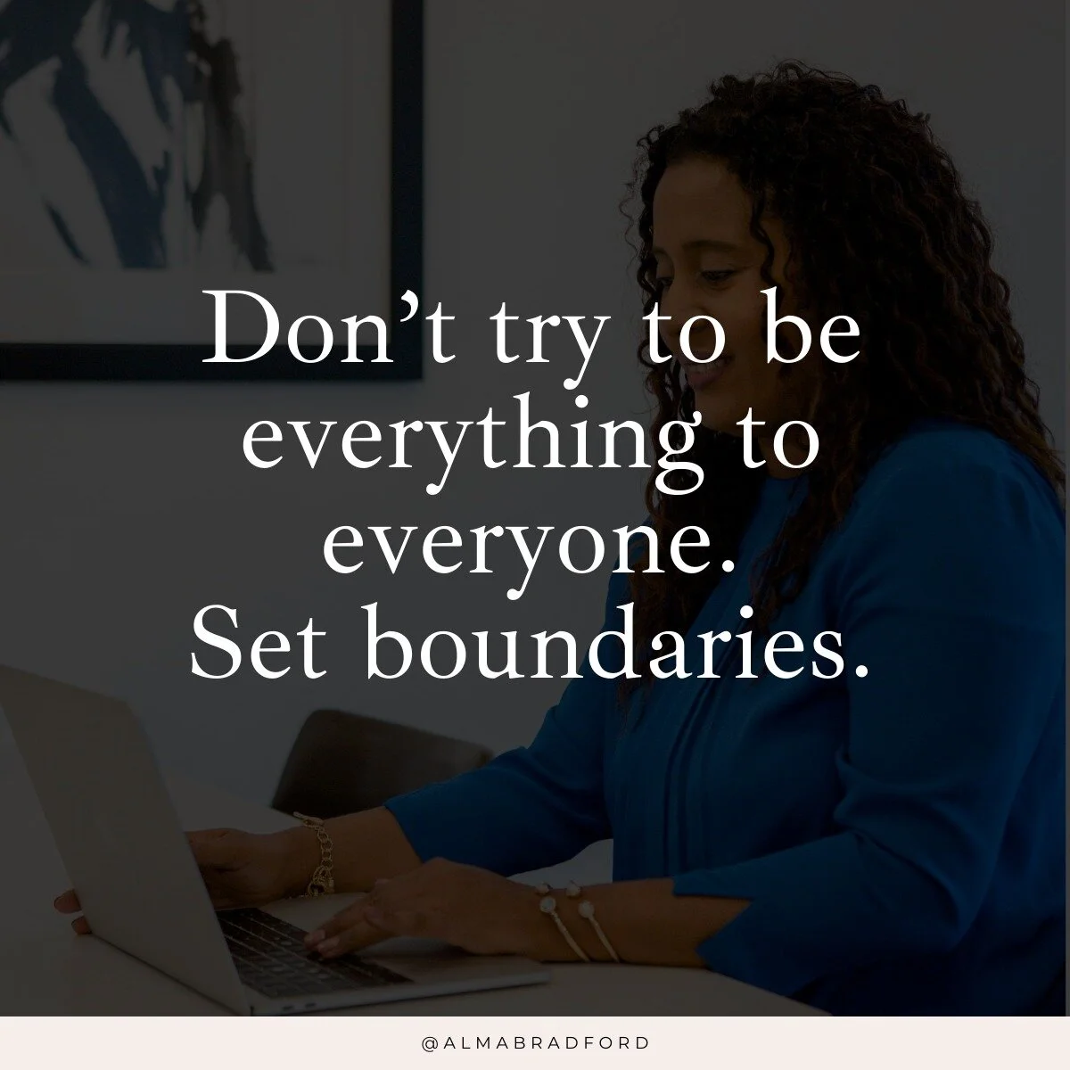 When you try to offer every service, when you try to help ALL types of clients, you&rsquo;ll end up stretching yourself thin.

As a freelancer or service provider, you can be a set of core services. For example of you offer social media, you can focu
