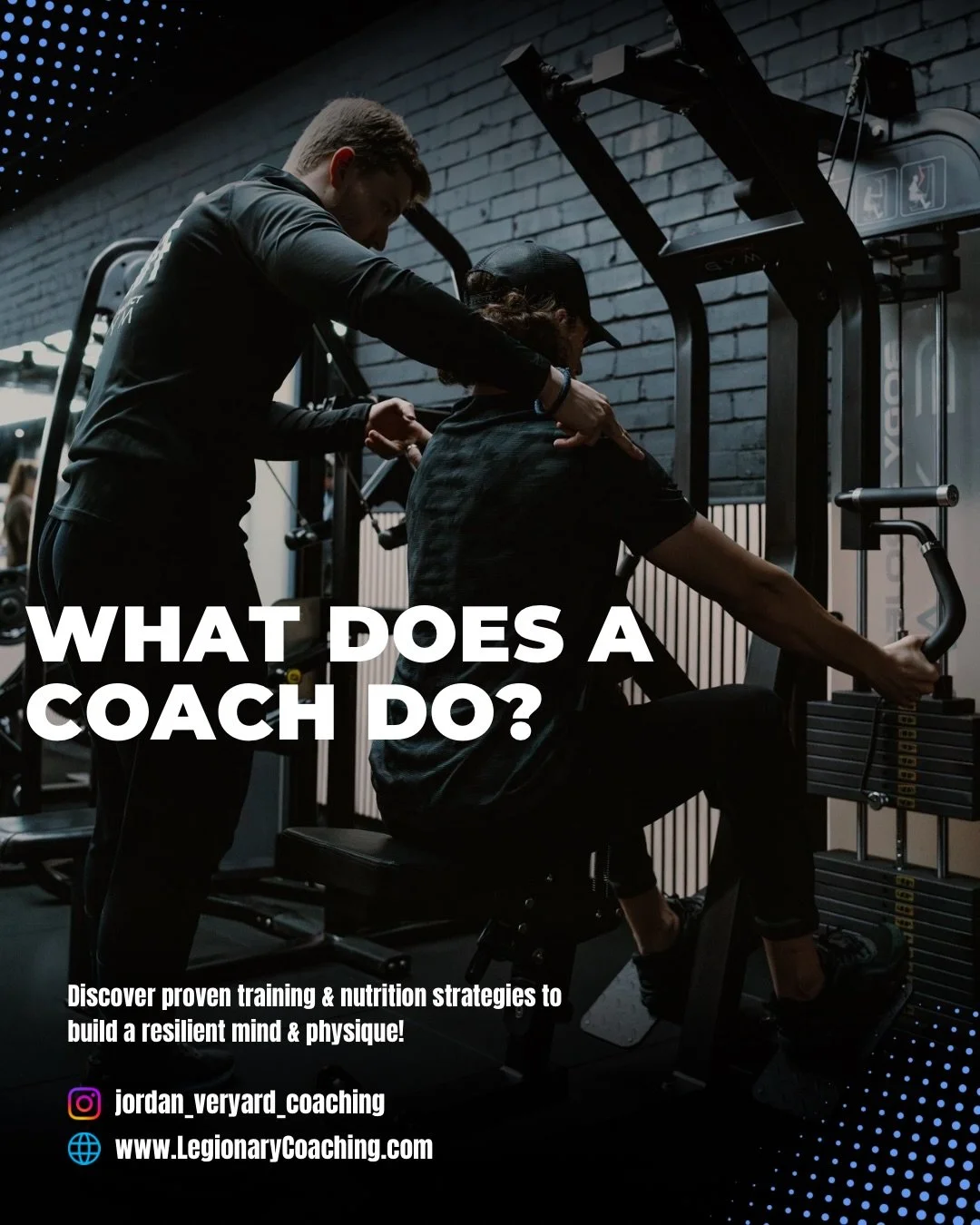 What does a coach do? 

I believe all PT&rsquo;s and coaches have their own way of doing things but these should be a standard across the board. 

Not just counting your reps but helping you structure your entire fitness lifestyle

✅ Provide you with