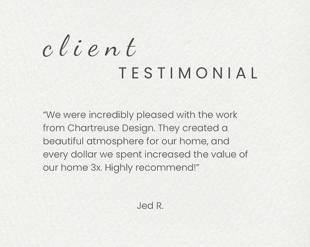 Happy clients, happy designers. We so enjoyed working with this family. We are blessed to have such great working relationships - truly. Thank you 🤍

#clienttestimonials 

Interior design, Chaple Hill designers, NC designers, triangle NC designers