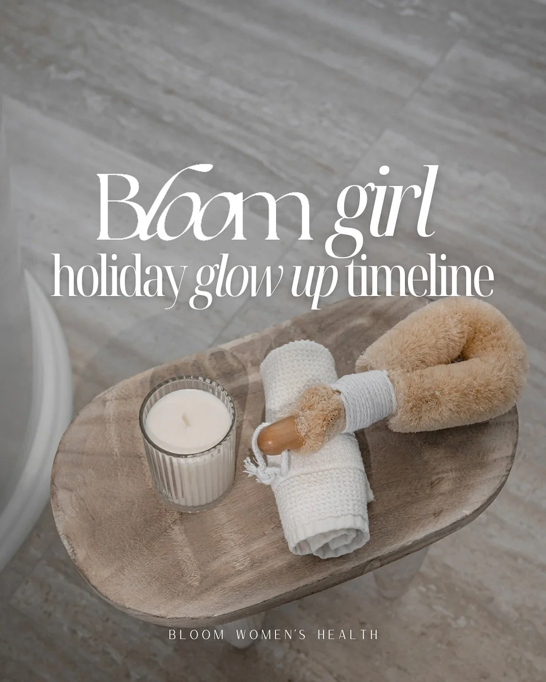 Your Bloom Girl Holiday Glow-Up starts now. ✨

From skin prep to sculpting to that last-minute glow, we mapped out the perfect timeline so you can look and feel your best all season long.

Because at Bloom, we don&rsquo;t do rushed results. We do int