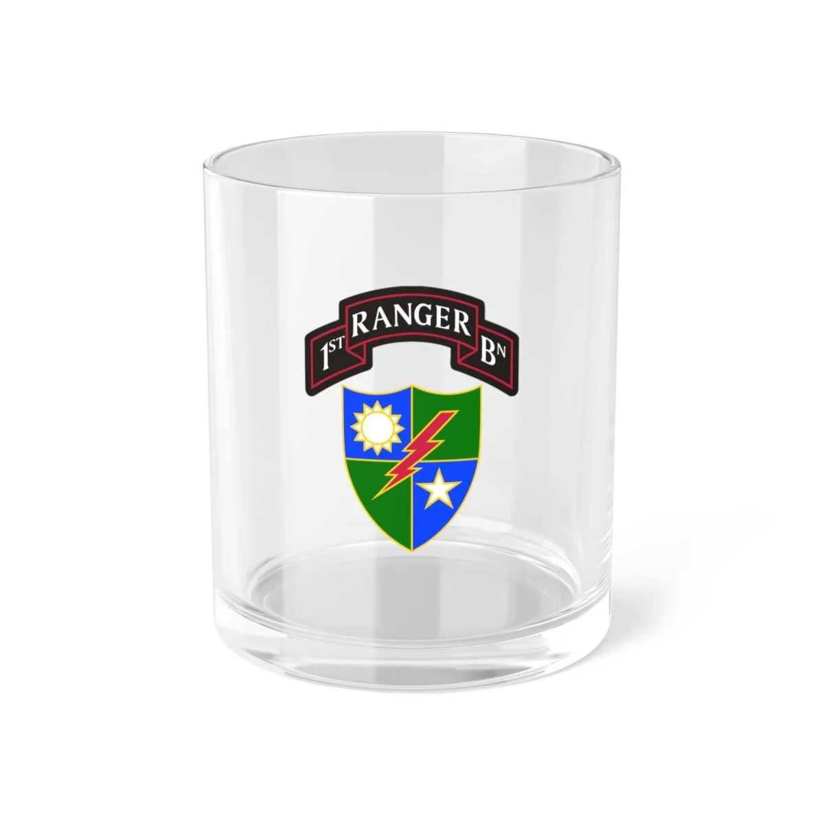US Special Forces Green Berets with Ranger and SF Tabs Whiskey Glass, 6 ...