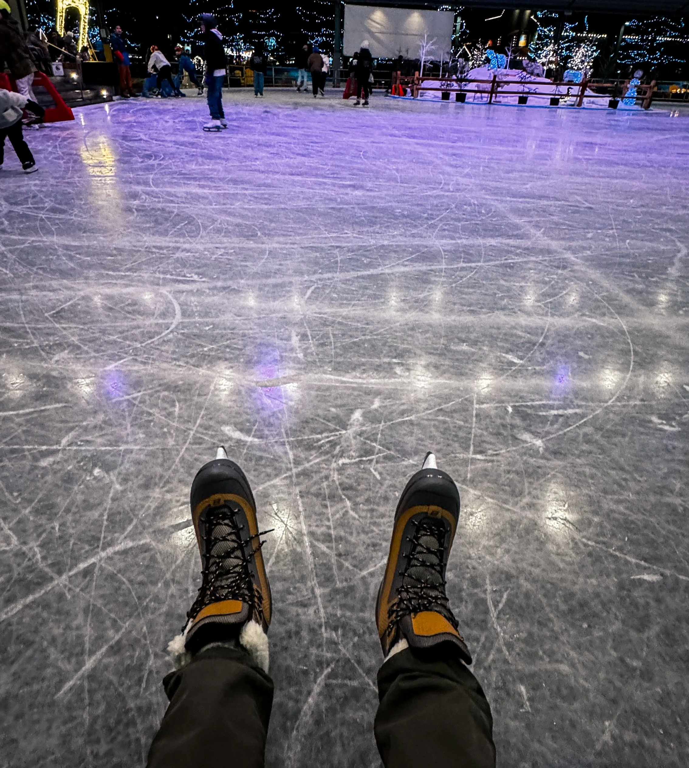 Skating at the Shipyards