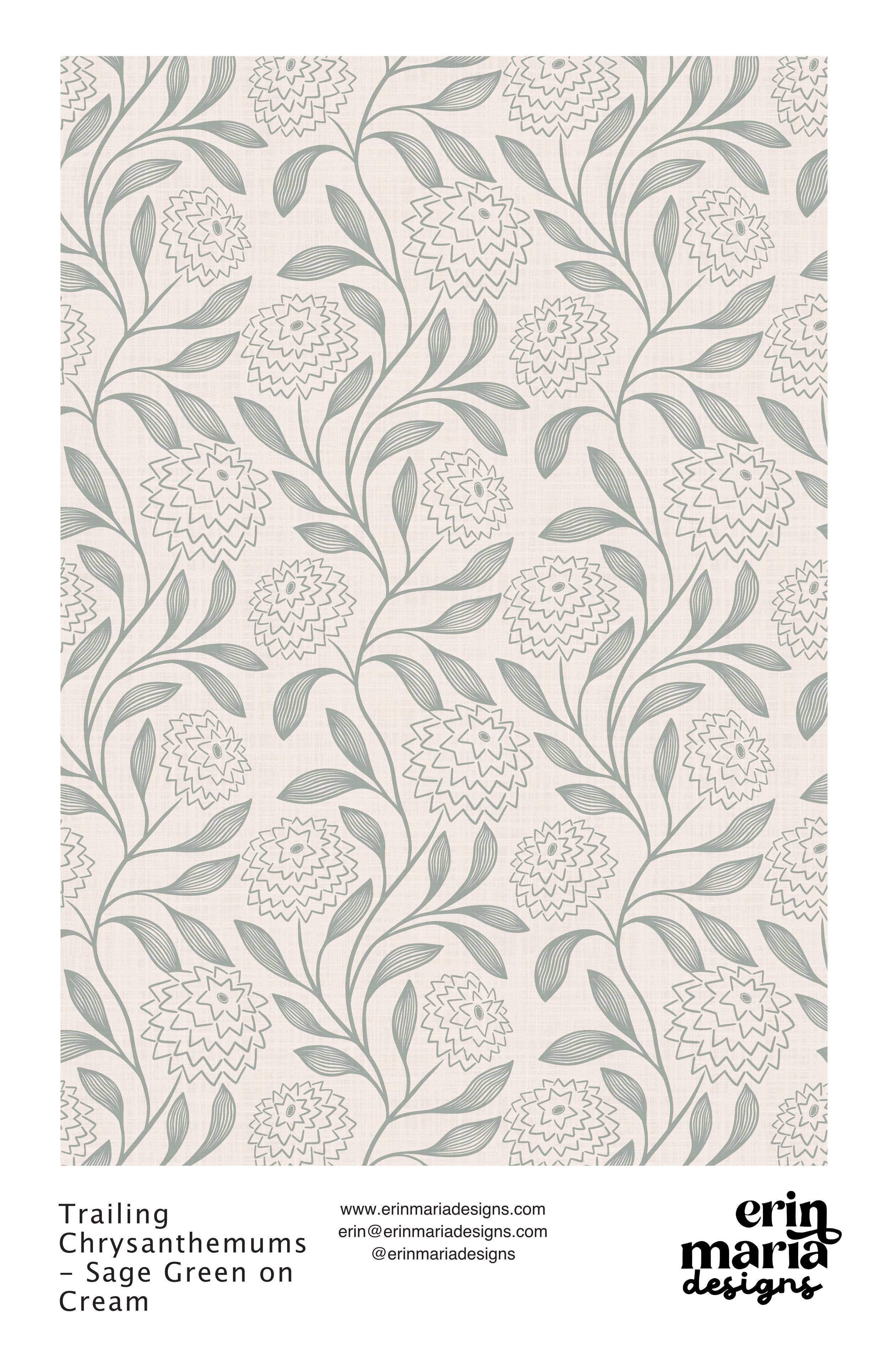 traiiling mums-sage green on cream.jpg