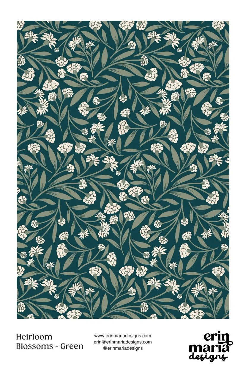 Heirloom Blossoms - Green Large.jpeg