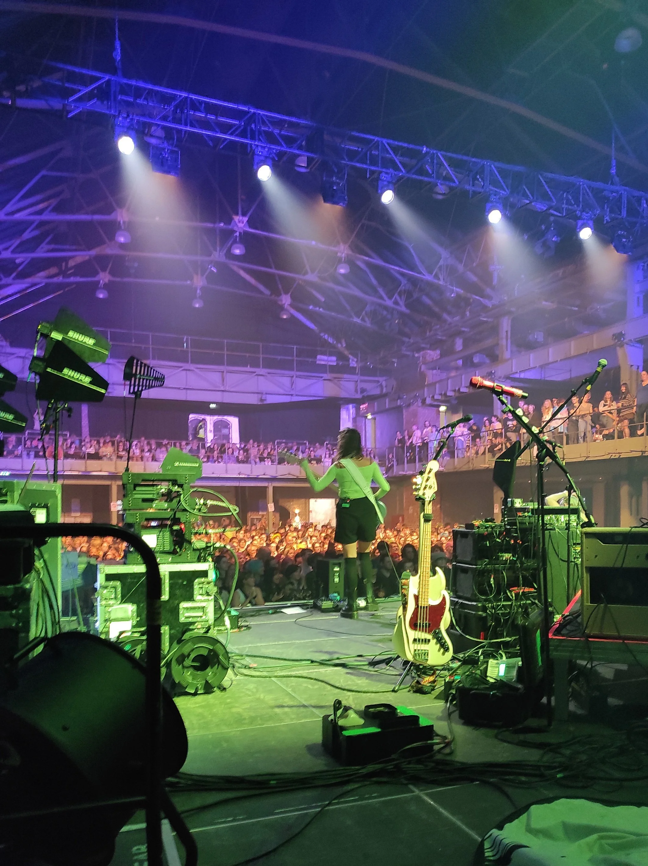 indie rock band concert touring