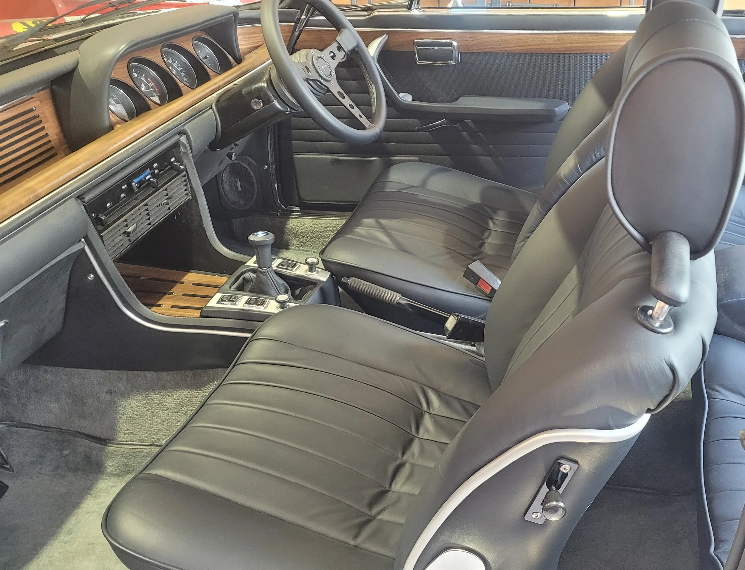 BMW E9 - CS, In The Barn, Wairarapa, NZ, Classic Car restoration, Vintage, Sportscar, Weber, Manual Conversion, 