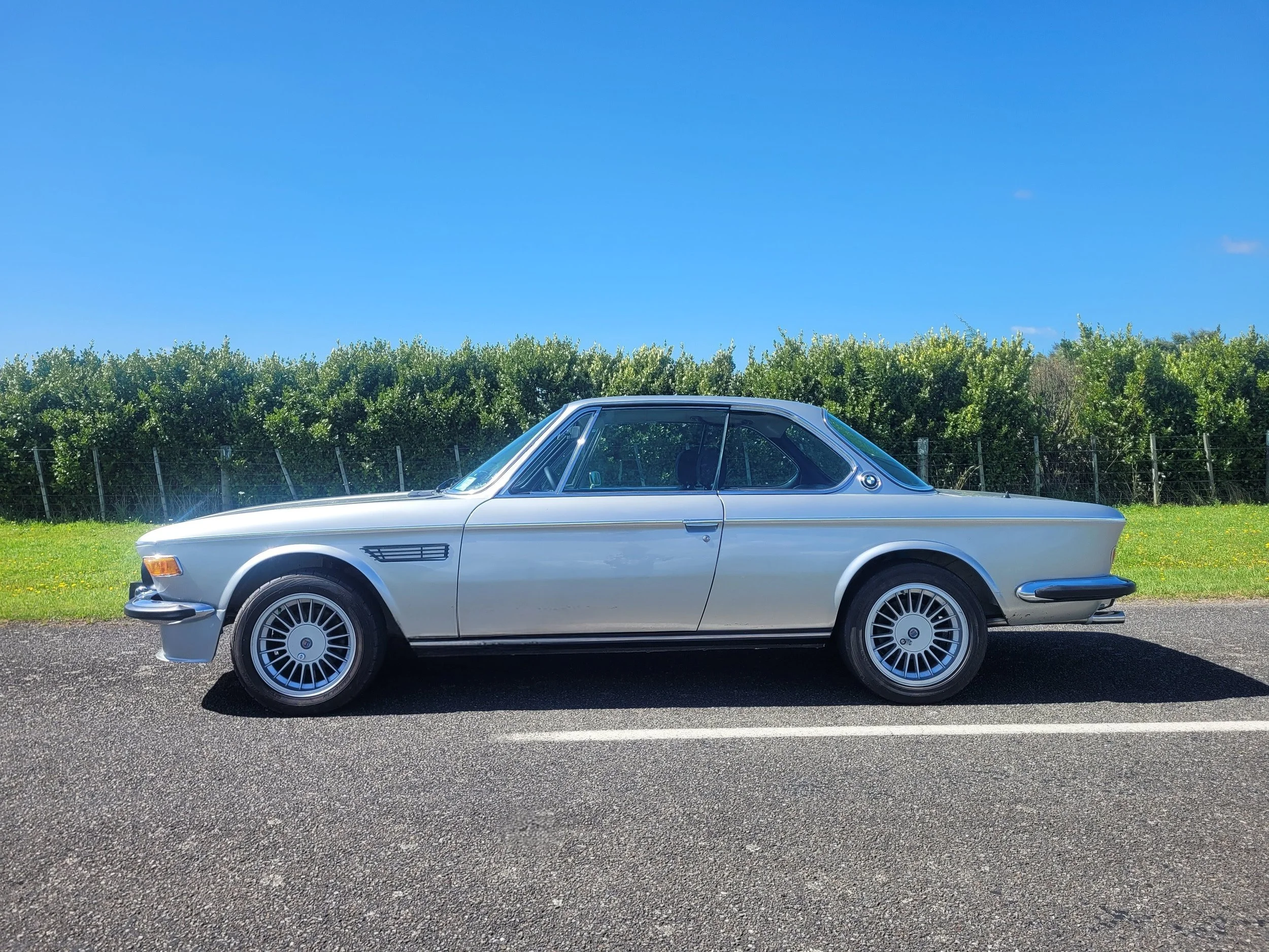 BMW E9 - CS, In The Barn, Wairarapa, NZ, Classic Car restoration, Vintage, Sportscar, Weber, Manual Conversion, 