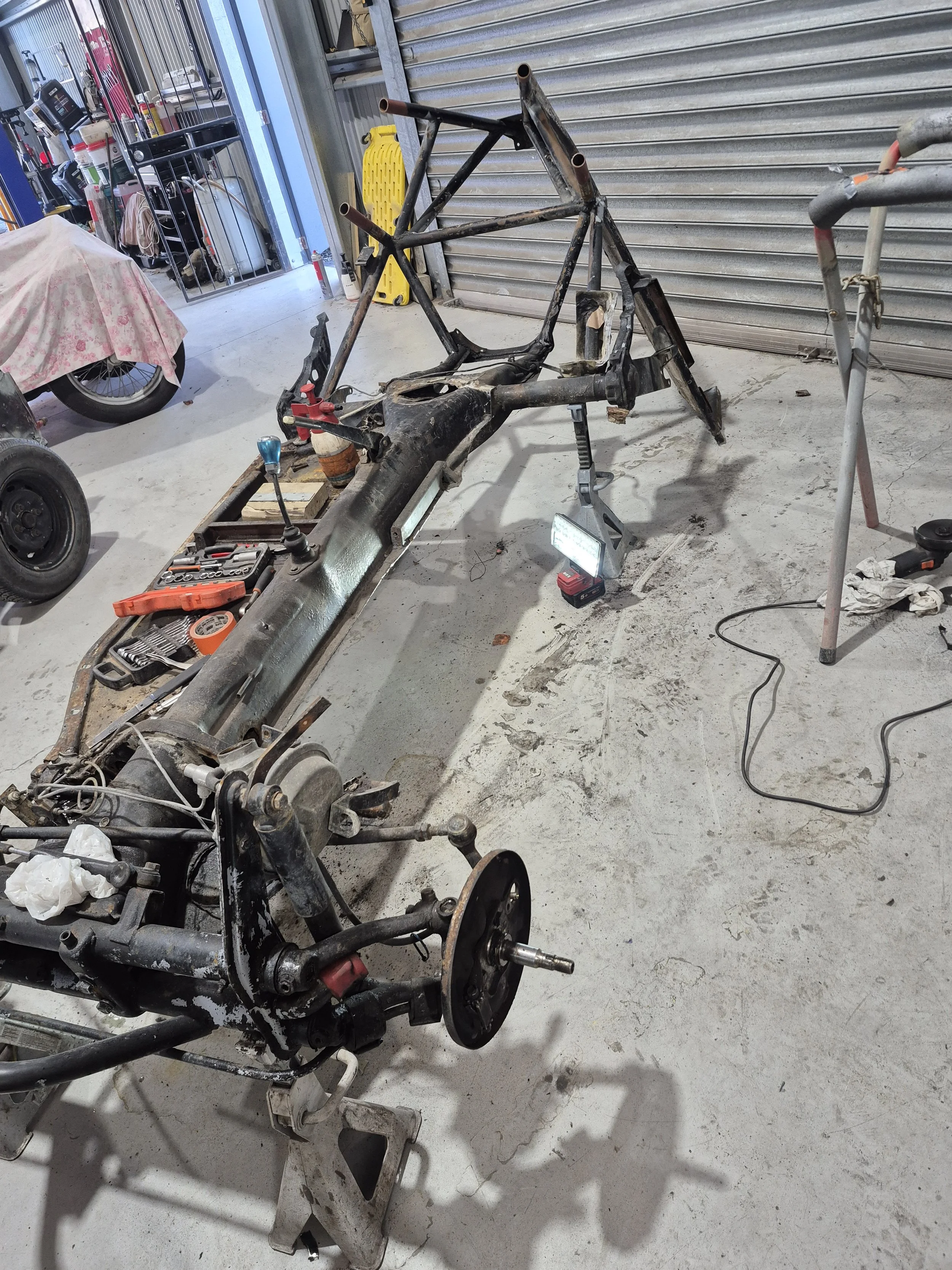 VW, Buggy, Corvair, In The Barn, Wairarapa, NZ, Restore, Classic Car, Dune Buggy, VTNZ, Pearl Paint, Upholstery, Mechanical Repairs, Wedding Car, NZ Classic Car Magazine,  Rebuild, Gearbox Replacement, 