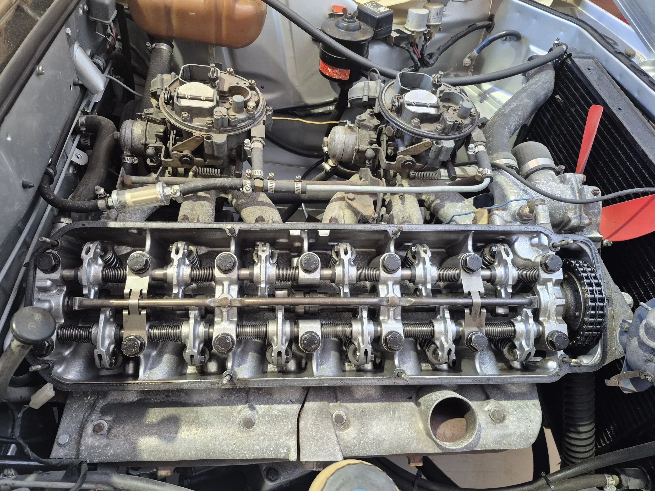 BMW E9 - CS, In The Barn, Wairarapa, NZ, Classic Car restoration, Vintage, Sportscar, Weber, Manual Conversion, 