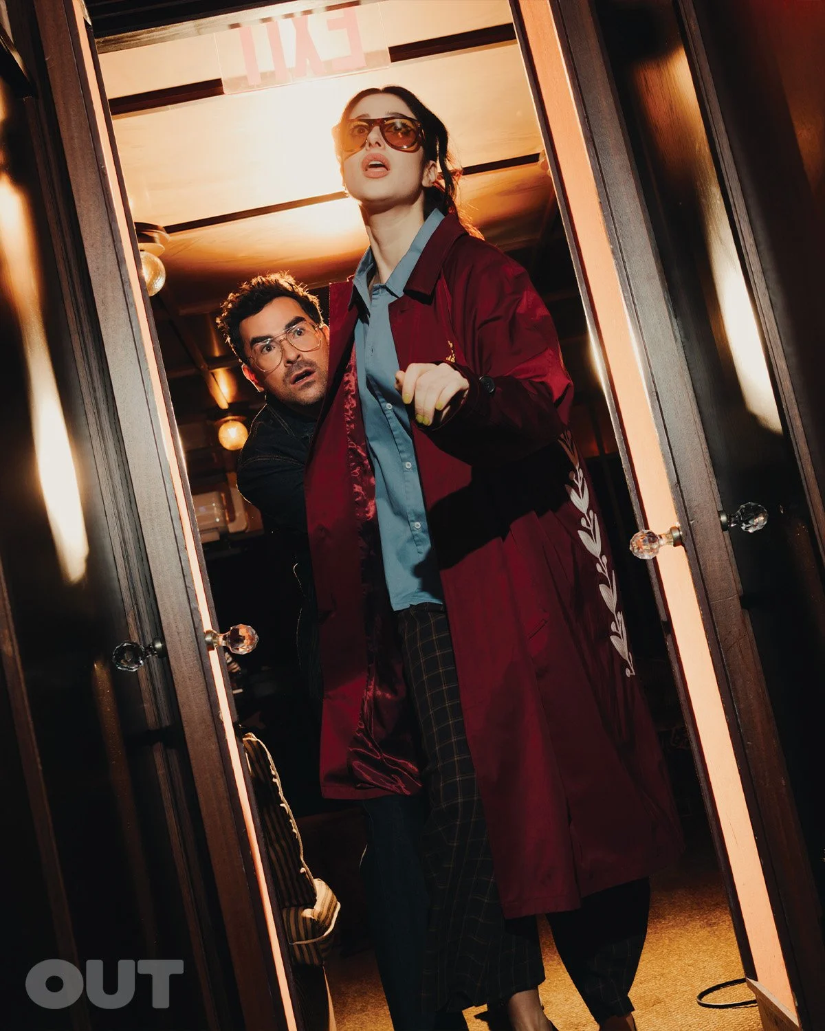 OUT Magazine March/April 2026
Dan Levy & Taylor Ortega by Sam Waxman