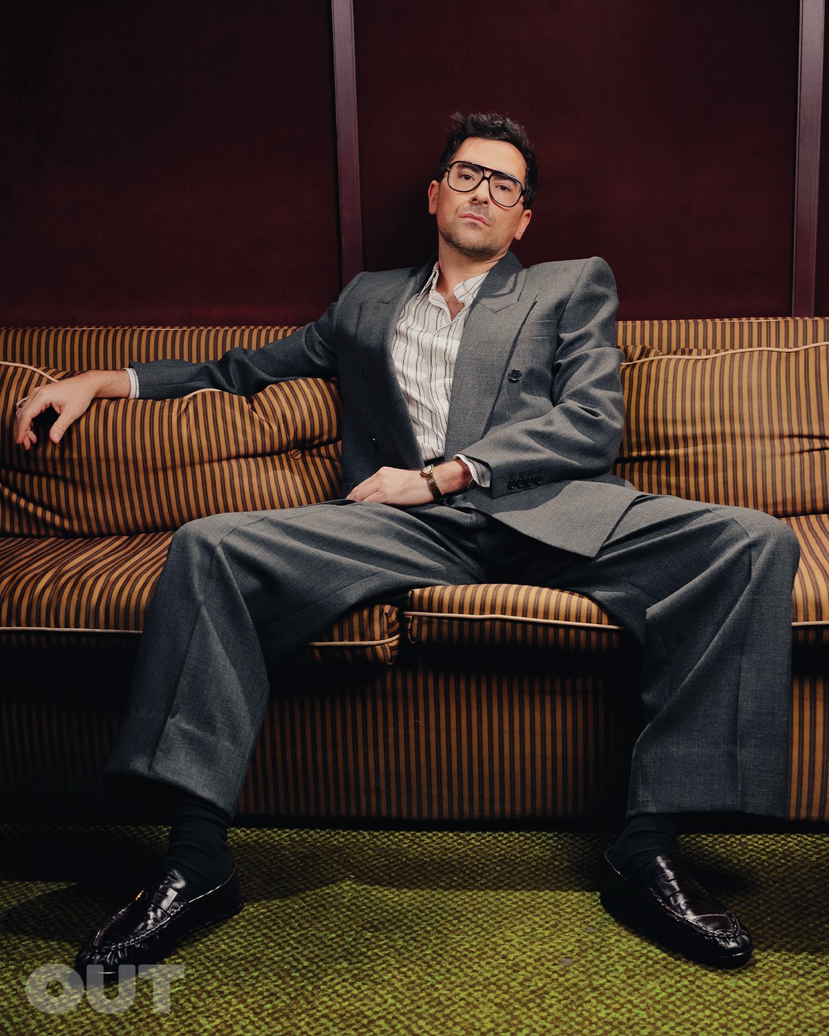 OUT Magazine March/April 2026
Dan Levy & Taylor Ortega by Sam Waxman