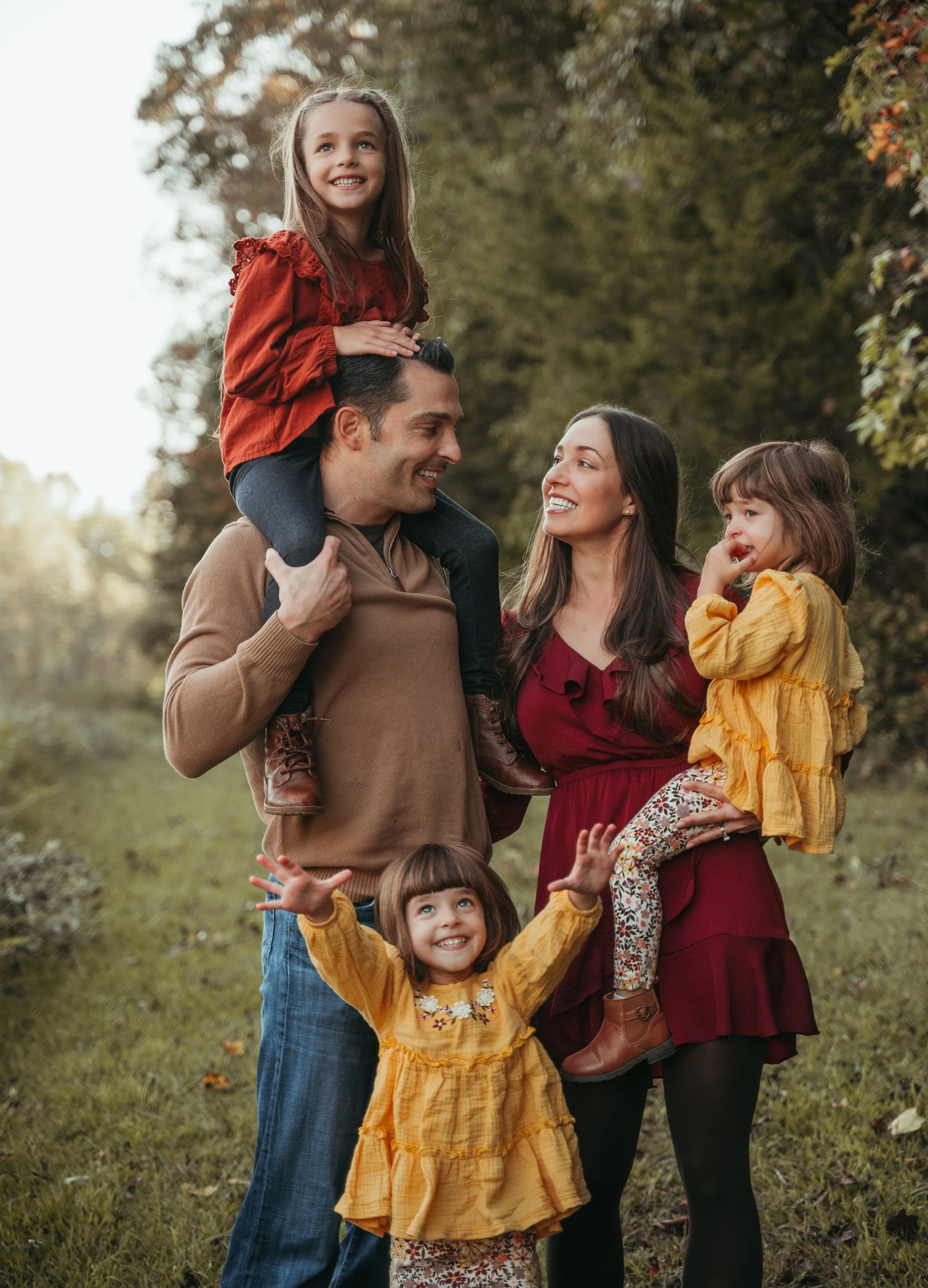 Family photography session in Southern Maryland by Olea & Co