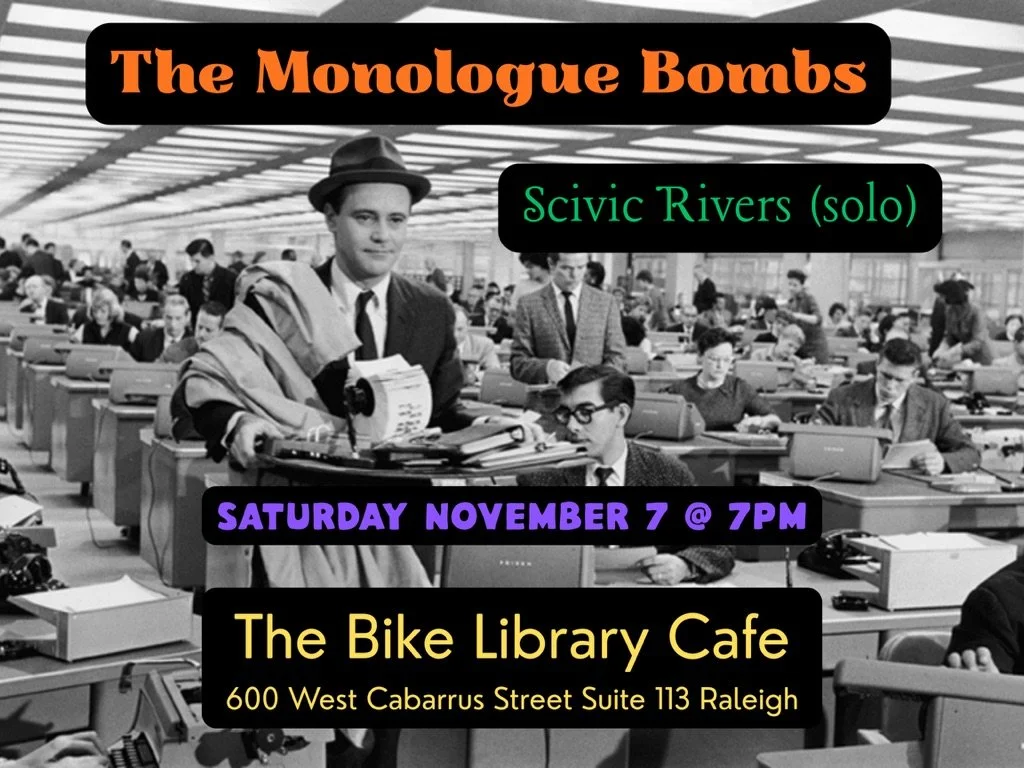 Live Music by The Monologue Bombs and Scivic Rivers