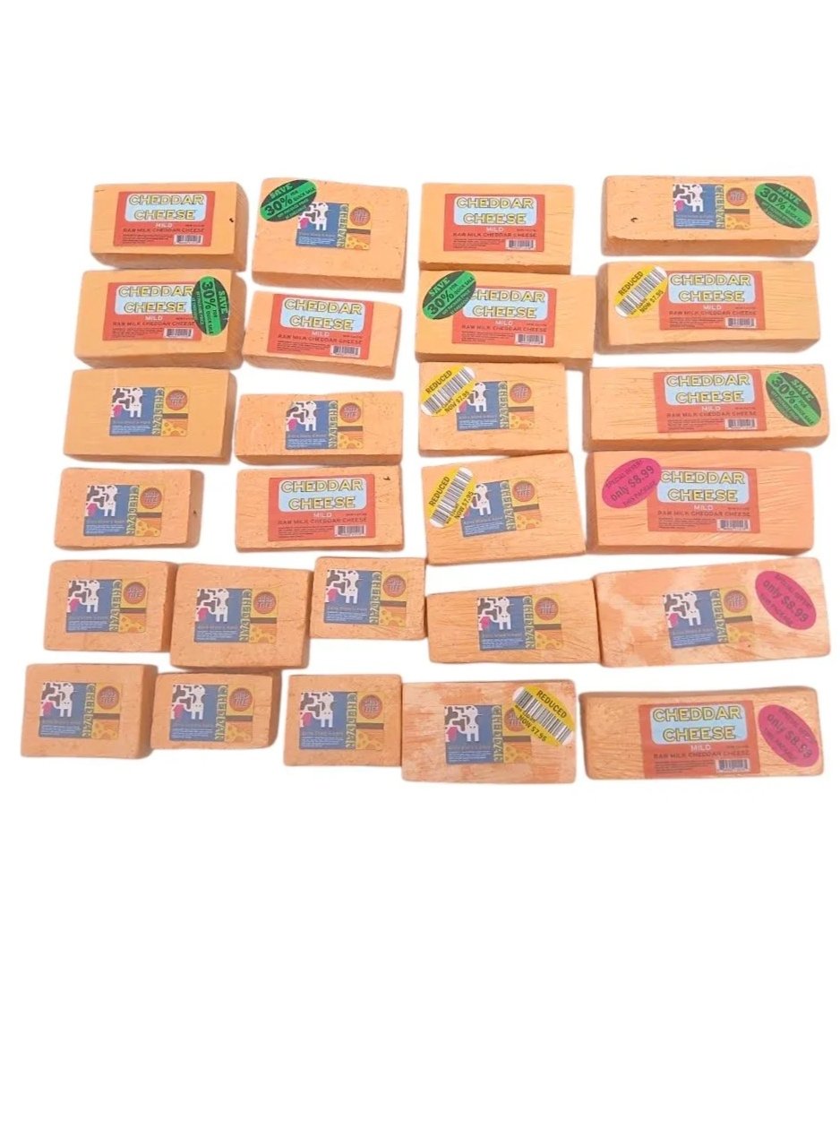 Cheese Orange Packaged
