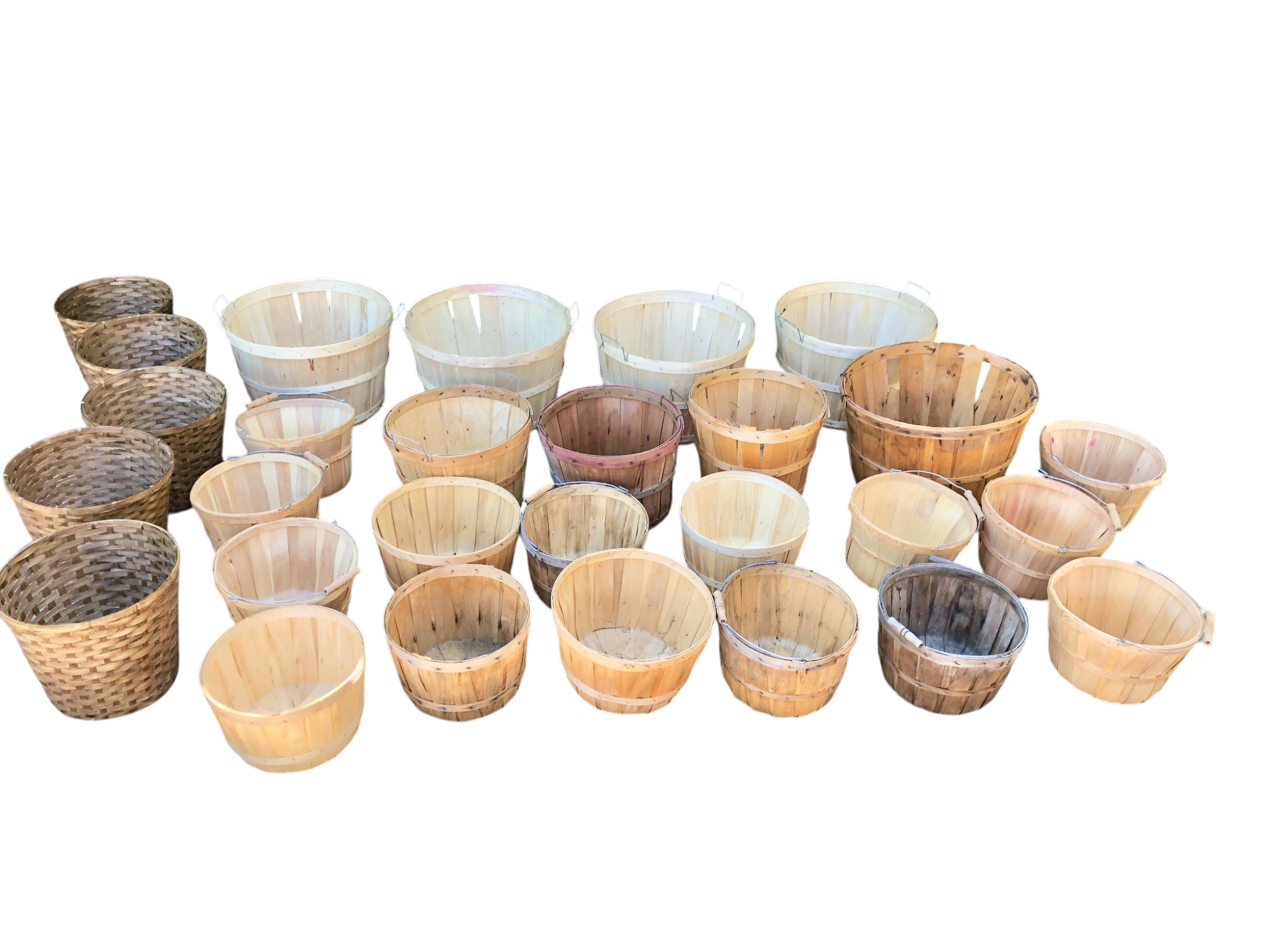 Wood Baskets Assorted