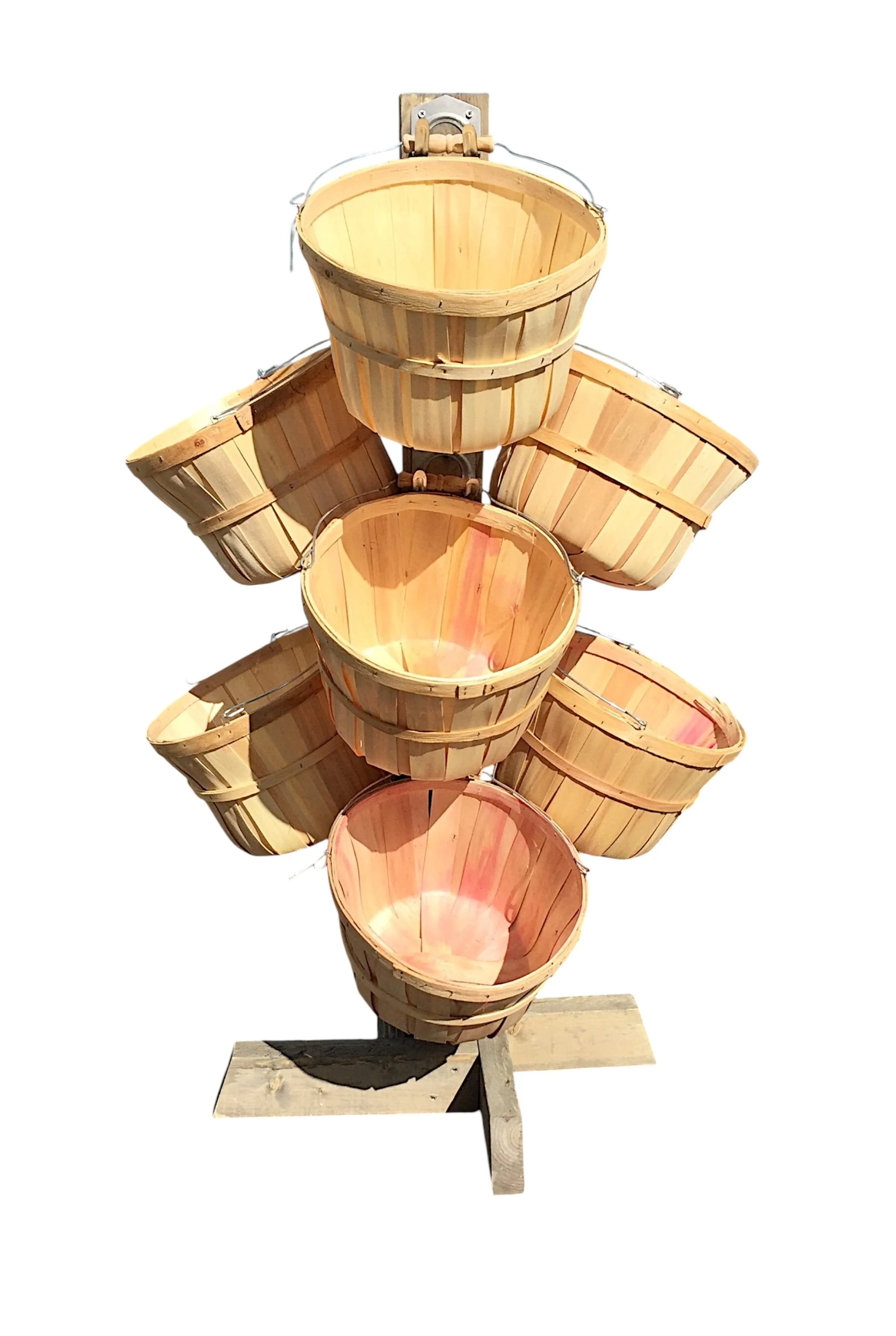 Basket Apple Stand