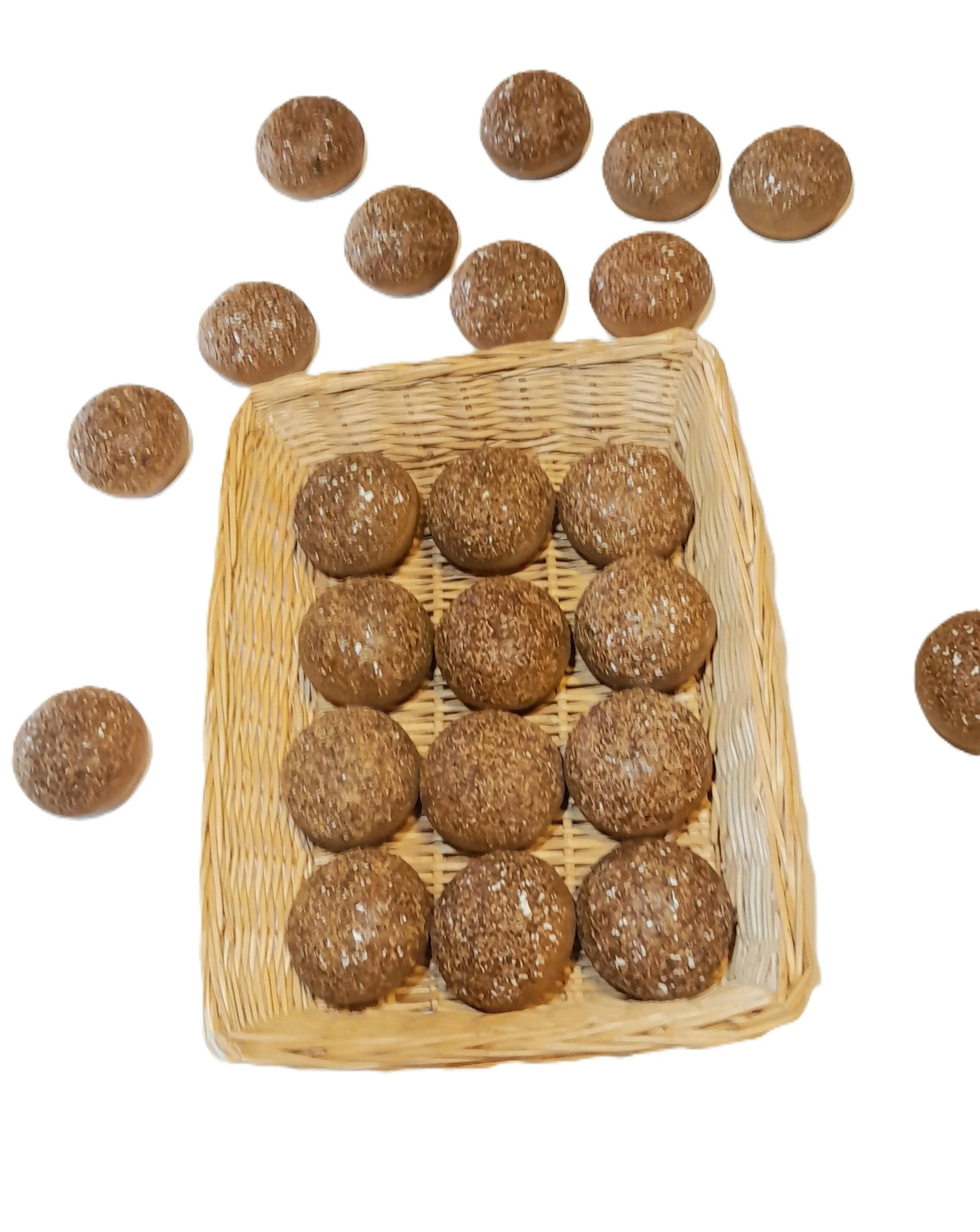 Dinner Roll Small Round Seeded
