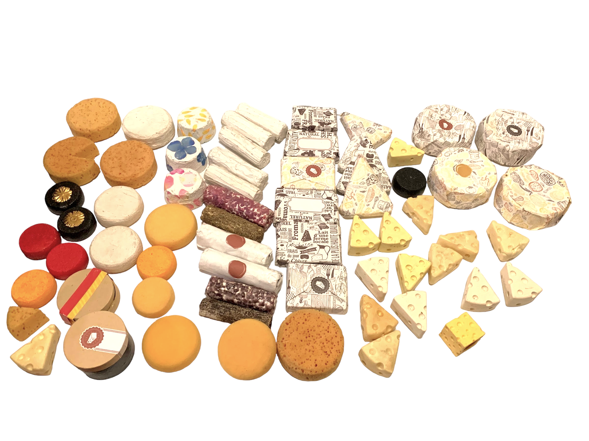 Assorted Cheese Pieces