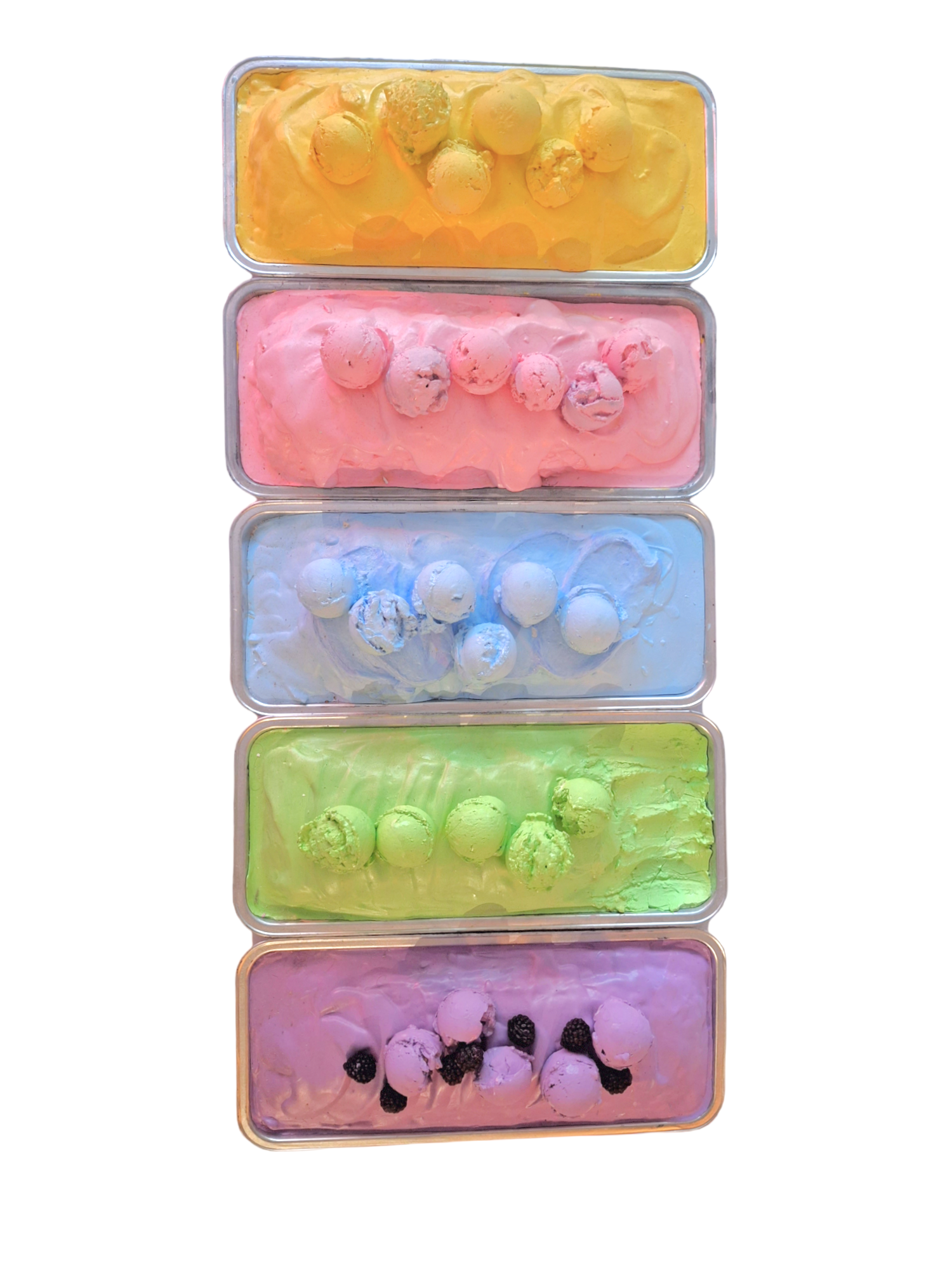 Pastel Ice Cream Inserts