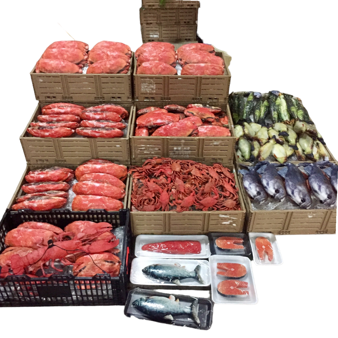 Large Batch Assorted Crates