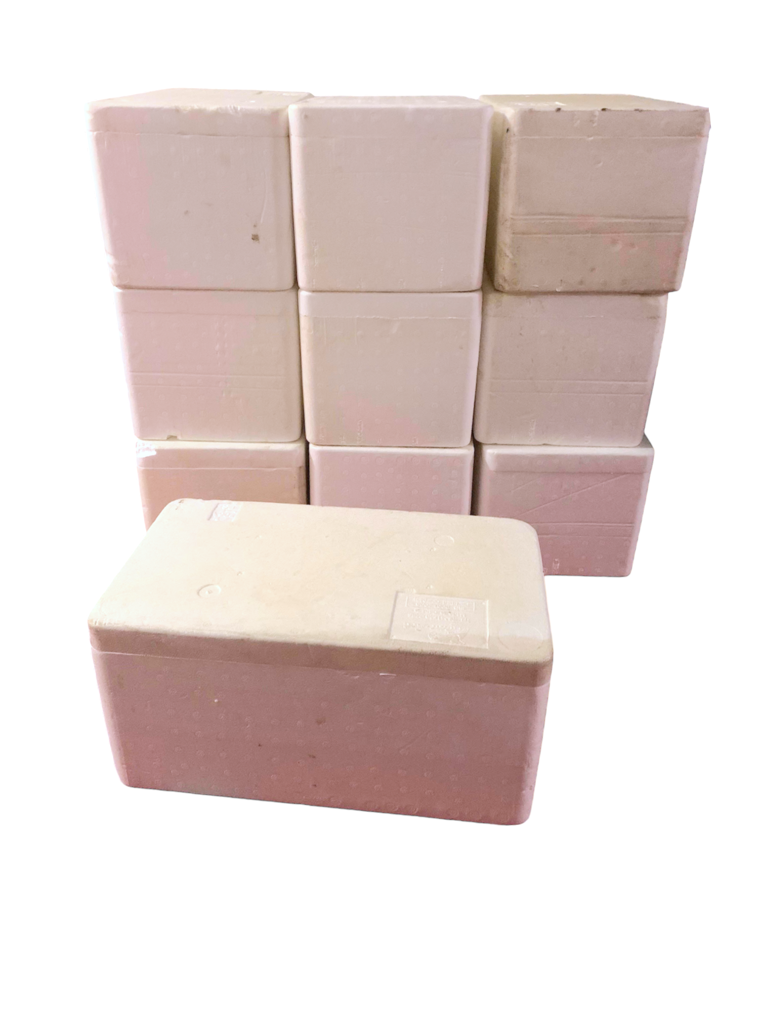 Styrofoam Ice Containers