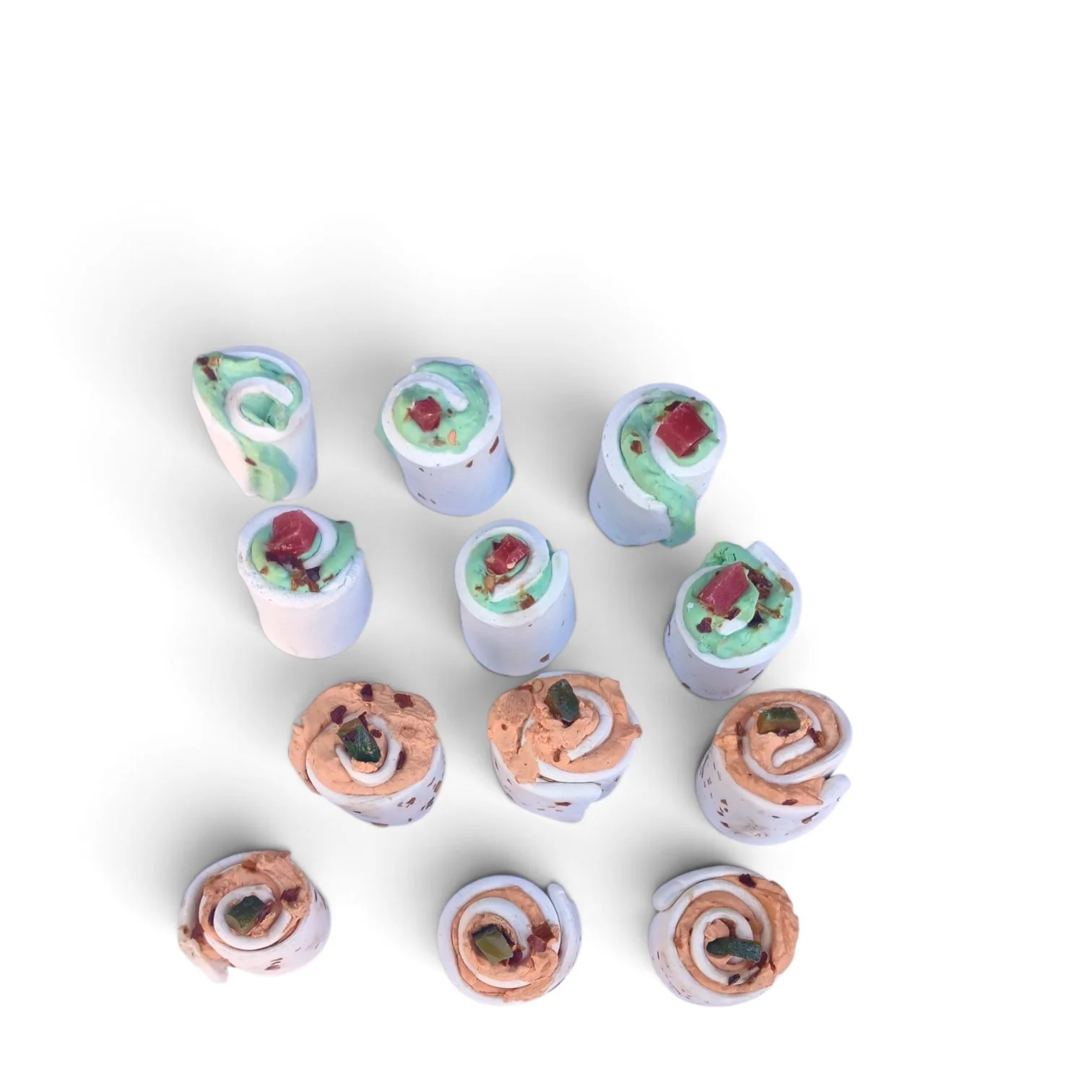 Rolled Canapes Avocado & Salmon
