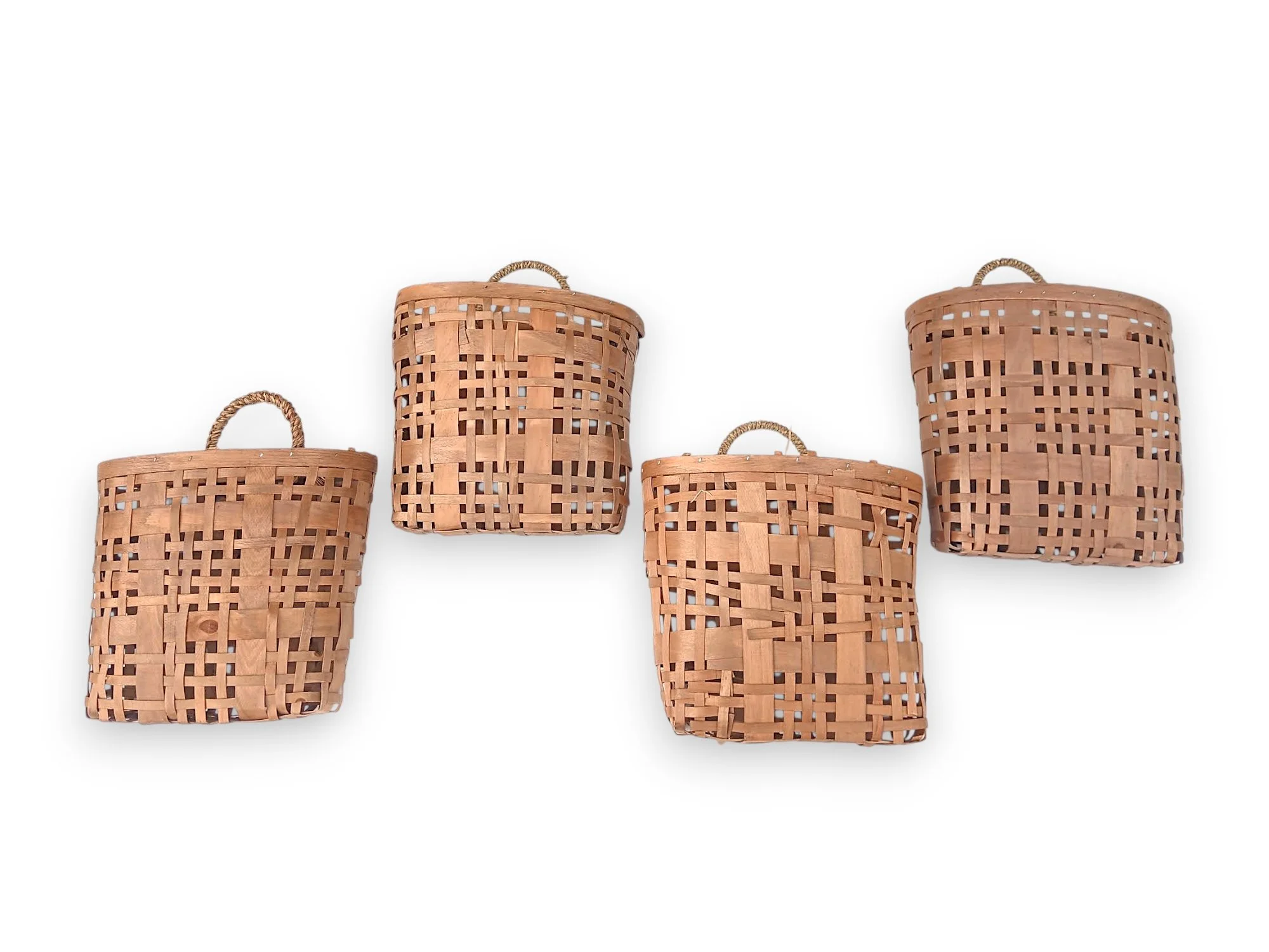 Single Handle Saddle Baskets