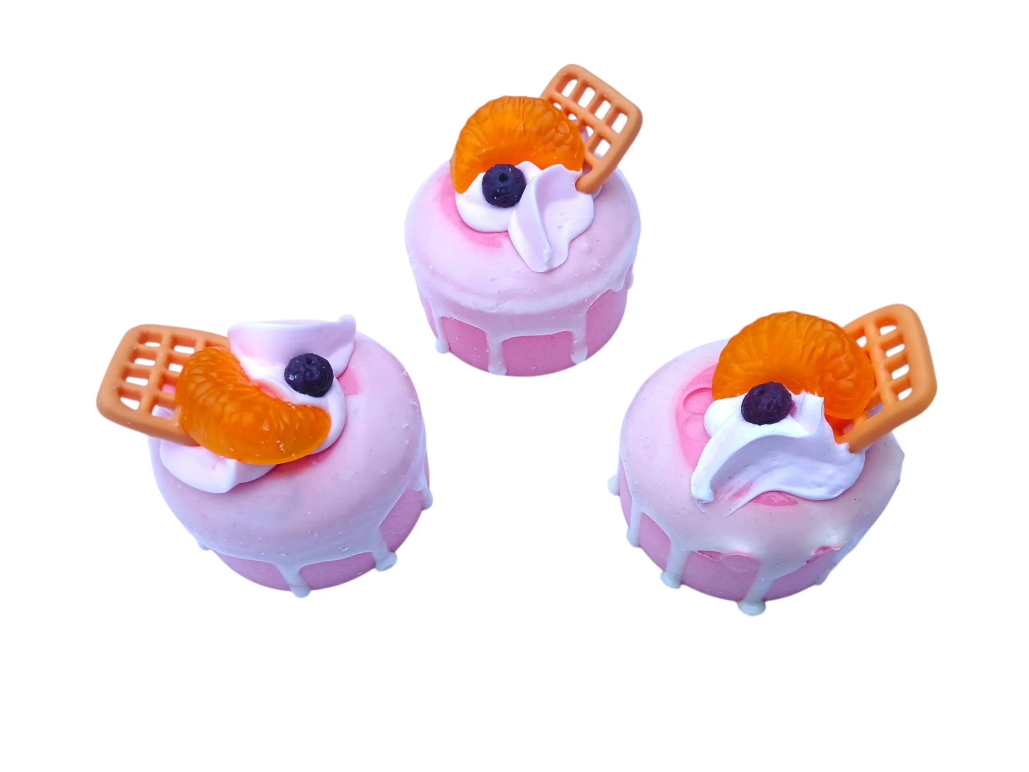 Mini Cake Pink Orange Slice