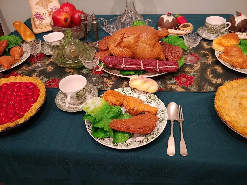 Holiday Dinner Closeup