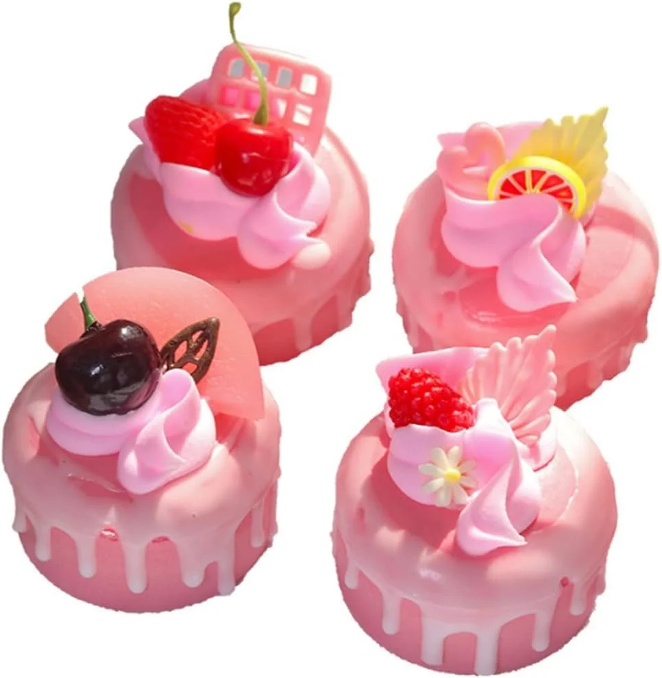 Cake Mini Pink w/ Fruit