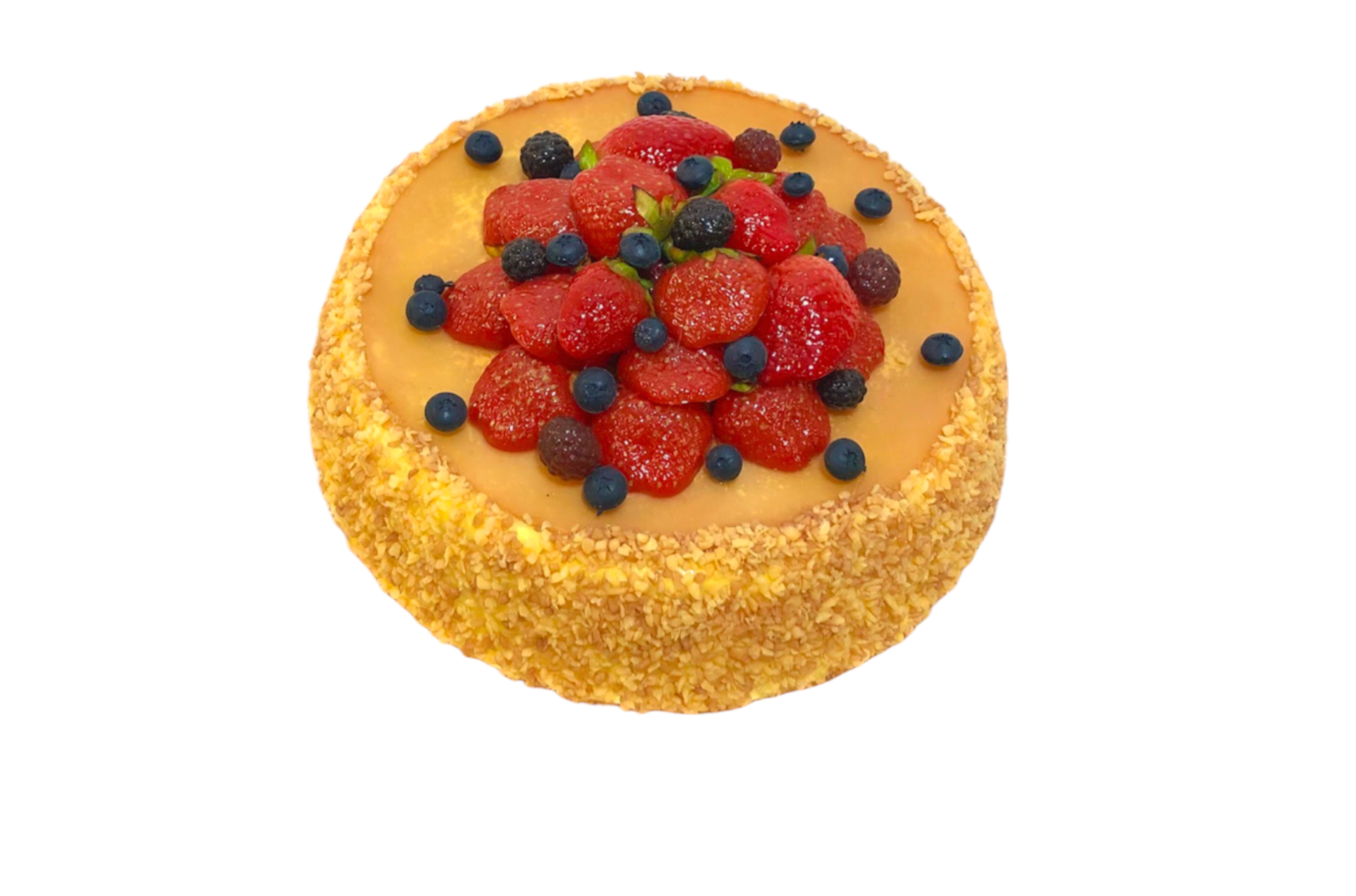 Cake Fruit Crumble