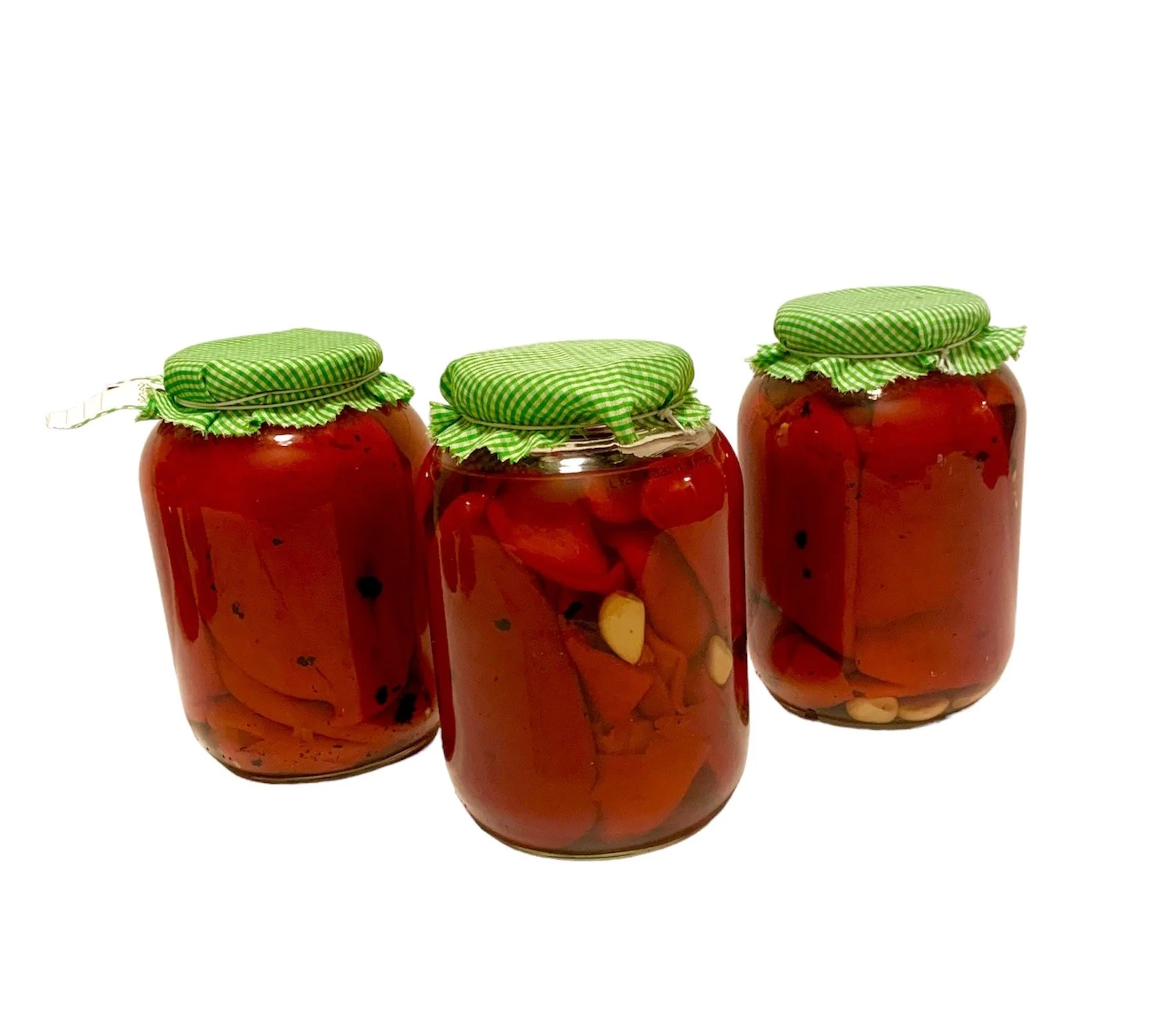 Jarred Red Bell Peppers